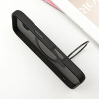 TPU+PC чохол Metal Buttons with MagSafe Colorful HQ Ring для Apple iPhone 16 (6.1") Black