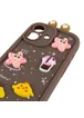 Чехол TPU Toys Case with Ears для Apple iPhone 16 (6.1") Brown