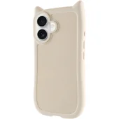 Чехол TPU Cat для Apple iPhone 16 (6.1") Antique White