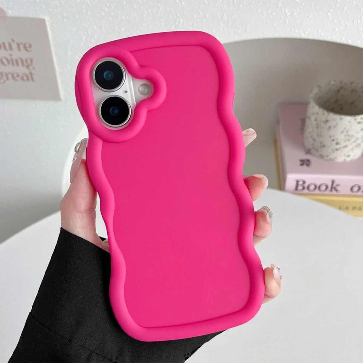 Чехол TPU Ripple для Apple iPhone 16 (6.1") Dragon Fruit