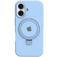 Чехол Silicone Case Full Protective with Ring для Apple iPhone 16 (6.1") Blue