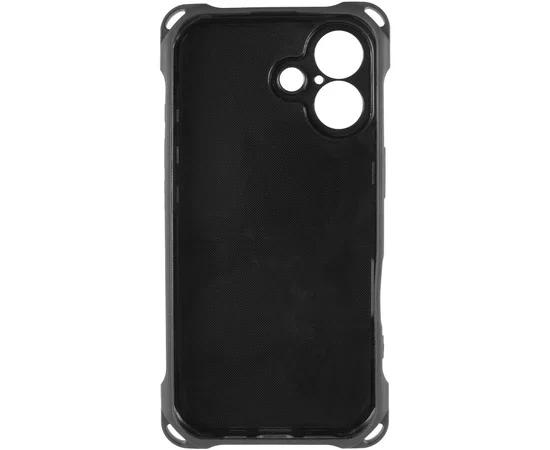 Чехол TPU CrossBody with straps для Apple iPhone 16 (6.1") Black