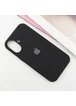 Чохол Silicone Case Full Protective (AA) для Apple iPhone 16 (6.1") Чорний / Black