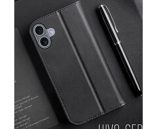 Чохол-книжка Dux Ducis Hivo для Apple iPhone 16 (6.1") Black