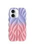 TPU чехол Leaf для Apple iPhone 16 (6.1") Lilac / Pink