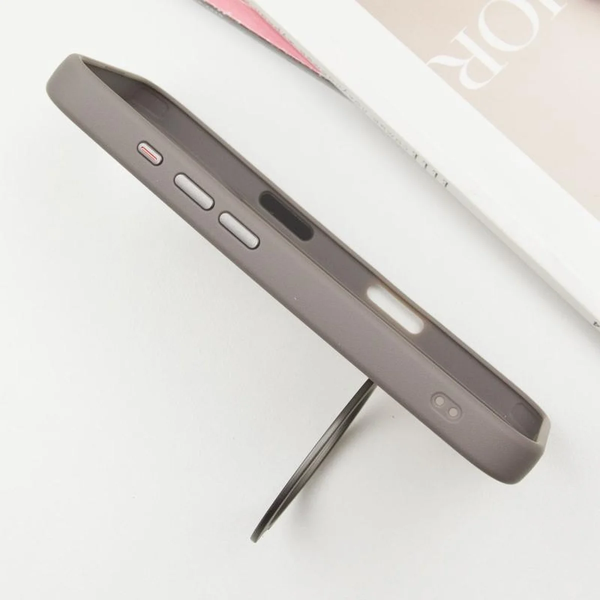 Чехол Ummi Colorful with MagSafe HQ Ring для Apple iPhone 16 (6.1") Grey