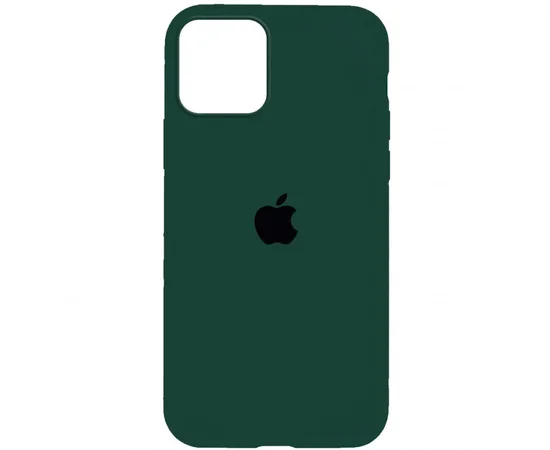 Чохол Silicone Case Full Protective (AA) для Apple iPhone 16 (6.1") Зелений / Forest green
