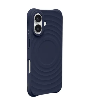 Чехол TPU Orbit with MagSafe для Apple iPhone 16 (6.1") Dark Blue