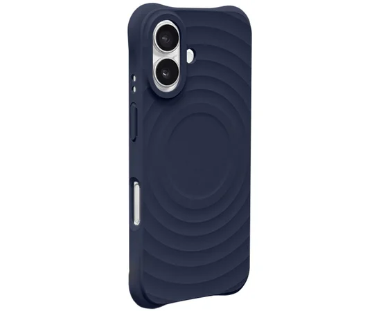 Чехол TPU Orbit with MagSafe для Apple iPhone 16 (6.1") Dark Blue