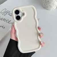Чехол TPU Ripple для Apple iPhone 16 (6.1") Antique White