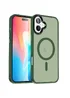 Чехол Ummi Colorful with MagSafe для Apple iPhone 16 (6.1") Зеленый / Dark Green