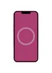 Чехол Silicone case (AAA) full with Magsafe and Animation для Apple iPhone 16 (6.1") Fuchsia