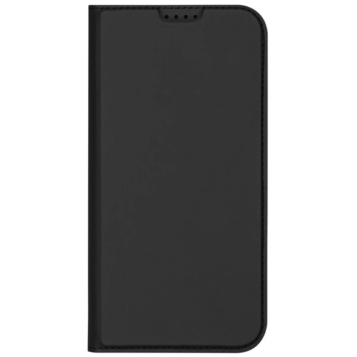 Чехол-книжка Dux Ducis с карманом для визиток для Apple iPhone 16 (6.1") Черный