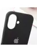 Чехол Silicone Case Full Protective (AA) для Apple iPhone 16 (6.1") Черный / Black