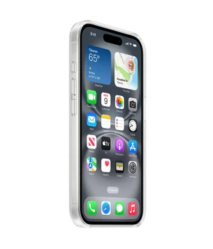 Чохол Clear Case (AAA) with MagSafe and Animation для Apple iPhone 16 (6.1") Clear