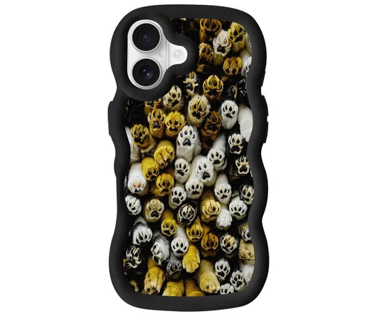Чохол TPU Cloudy Pictures для Apple iPhone 16 (6.1") Paws