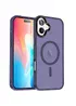 Чехол Ummi Colorful with MagSafe для Apple iPhone 16 (6.1") Темно-фиолетовый / Dark Purple