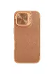Кожаный чехол-книжка Nillkin Qin Prop для Apple iPhone 16 (6.1") Brown