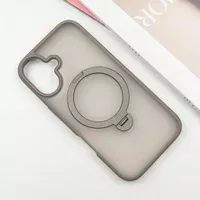 Чехол Ummi Colorful with MagSafe HQ Ring для Apple iPhone 16 (6.1") Grey