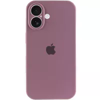 Чохол Silicone Case Full Camera Protective (AA) для Apple iPhone 16 (6.1") Ліловий / Lilac Pride