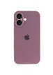Чохол Silicone Case Full Camera Protective (AA) для Apple iPhone 16 (6.1") Ліловий / Lilac Pride