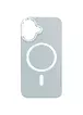 Шкіряний чохол SnapCase with MagSafe для Apple iPhone 16 (6.1") Grey