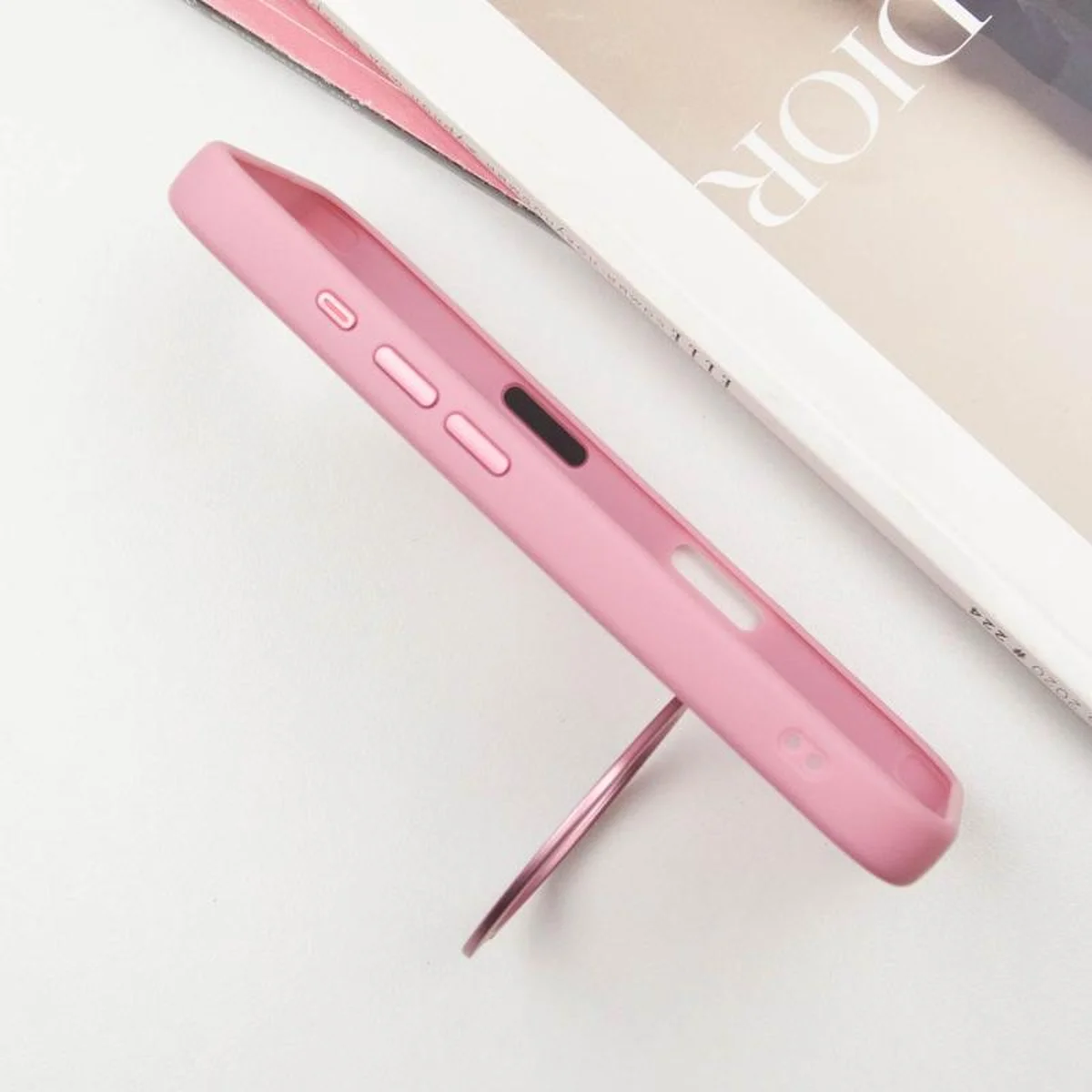 Чехол Ummi Colorful with MagSafe HQ Ring для Apple iPhone 16 (6.1") Pink