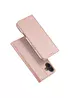 Чохол-книжка Dux Ducis з кишенею для візиток для Apple iPhone 16 (6.1") Rose Gold
