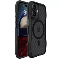 Чохол TPU Space Octagon with MagSafe для Apple iPhone 16 (6.1") Carbon Black