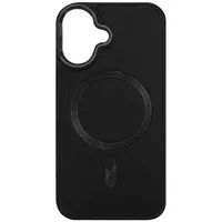 Кожаный чехол SnapCase with MagSafe для Apple iPhone 16 (6.1") Black