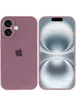 Чохол Silicone Case Full Camera Protective (AA) для Apple iPhone 16 (6.1") Ліловий / Lilac Pride