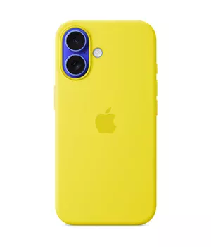 Чохол Silicone case (AAA) with Magsafe and Animation (button) для Apple iPhone 16 (6.1") Star Fruit