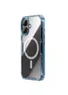 TPU чехол Nillkin Nature Pro Magnetic для Apple iPhone 16 (6.1") Синий (прозрачный)