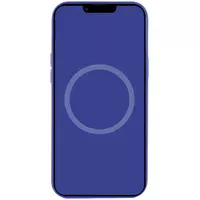 Чохол Silicone case (AAA) full with Magsafe and Animation для Apple iPhone 16 (6.1") Ultramarine