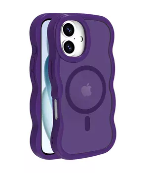 Чехол TPU+PC Undine with MagSafe для Apple iPhone 16 (6.1") Purple
