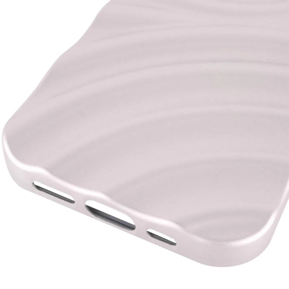Чехол TPU MonoWave для Apple iPhone 16 (6.1") Light Gray