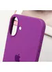 Чехол Silicone Case Full Protective (AA) для Apple iPhone 16 (6.1") Фиолетовый / Grape
