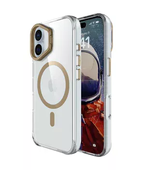 Чохол TPU Space Case Apex with MagSafe для Apple iPhone 16 (6.1") Gold