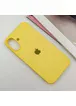 Чехол Silicone Case Full Protective (AA) для Apple iPhone 16 (6.1") Желтый / Yellow