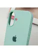 Чохол Silicone Case Full Protective (AA) для Apple iPhone 16 (6.1") Бірюзовий / Turquoise