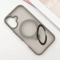 Чехол Ummi Colorful with MagSafe HQ Ring для Apple iPhone 16 (6.1") Grey