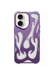 Чехол TPU WinFire для Apple iPhone 16 (6.1") Purple