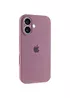 Чехол Silicone Case Full Camera Protective (AA) для Apple iPhone 16 (6.1") Лиловый / Lilac Pride