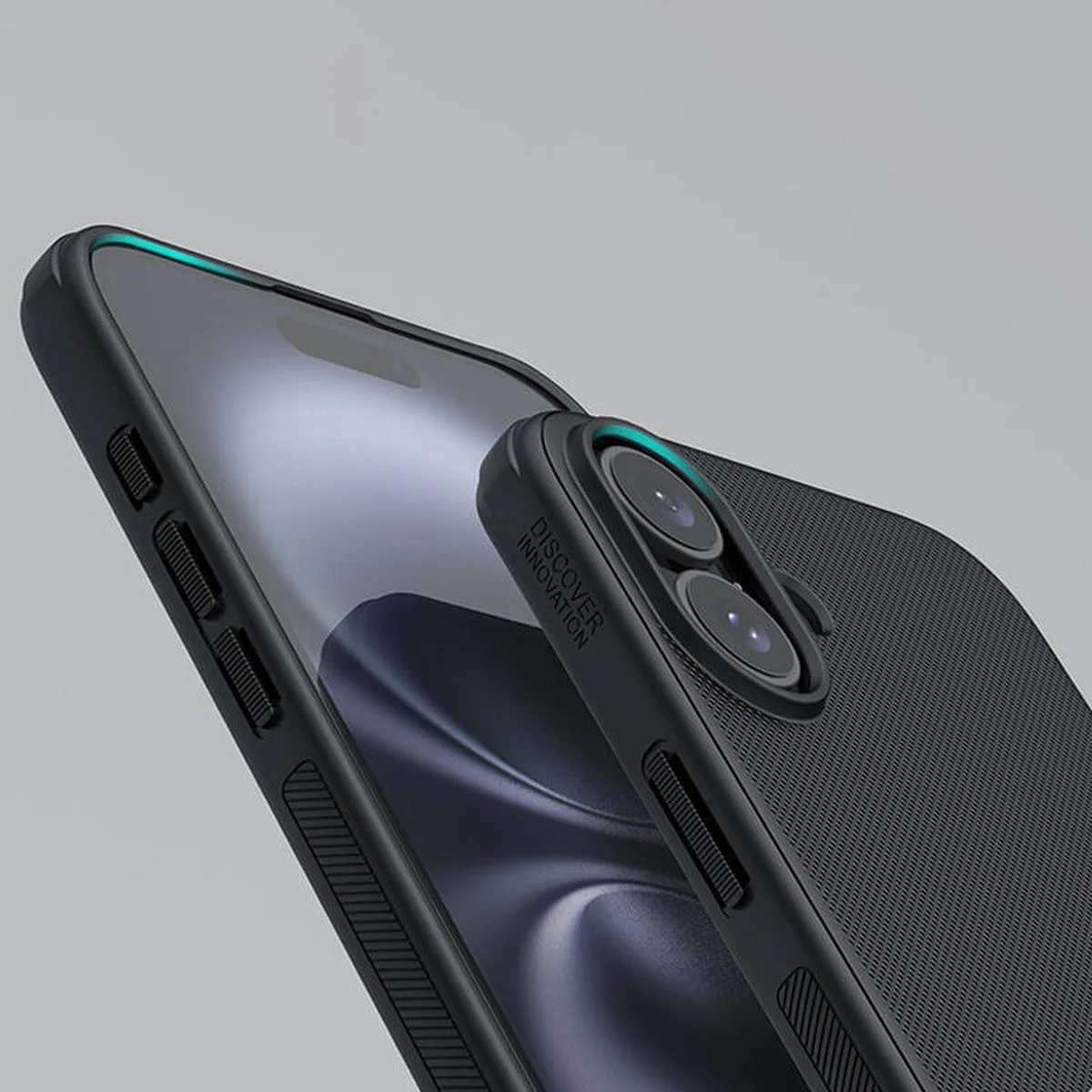 Чехол Nillkin Matte Magnetic Pro для Apple iPhone 16 (6.1") Черный / Black