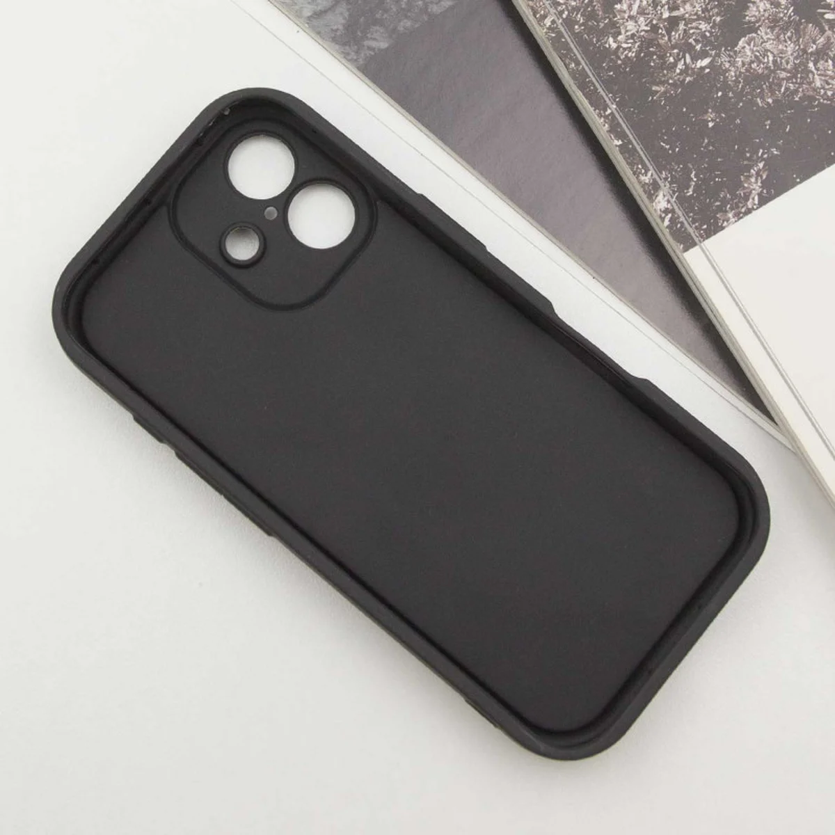 Чохол TPU Toys Case для Apple iPhone 16 (6.1") Black / Always Happy