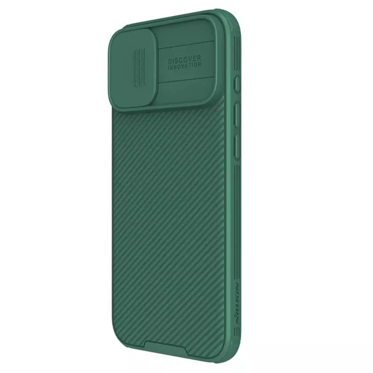 Карбонова накладка Nillkin CamShield Pro для Apple iPhone 16 (6.1") Deep Green