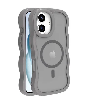 Чохол TPU+PC Undine with MagSafe для Apple iPhone 16 (6.1") Grey