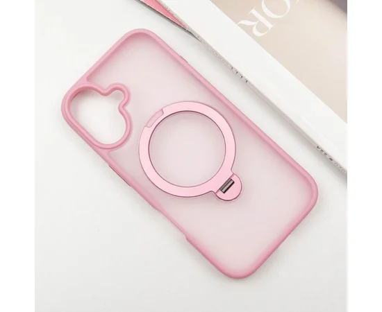 Чехол Ummi Colorful with MagSafe HQ Ring для Apple iPhone 16 (6.1") Pink