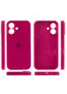 Чохол Silicone Case Full Camera Protective (AA) Apple iPhone 16 (6.1") Червоний / Rose Red