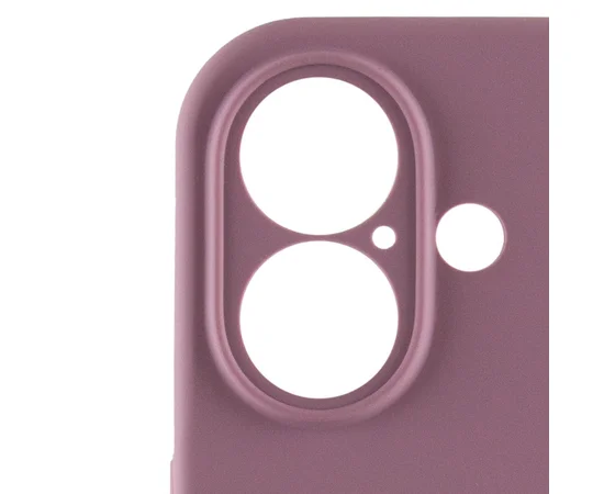 Чохол Silicone Case Full Camera Protective (AA) для Apple iPhone 16 (6.1") Ліловий / Lilac Pride